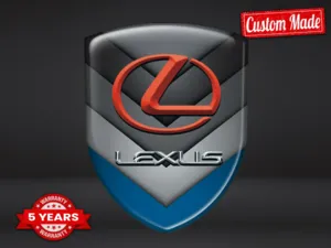 Lexus Auto Silikon Embleme Haltbar Max Sportlich Pro Stilvoll